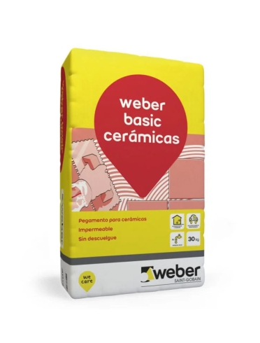 Pegamento Weber Basic x30kg