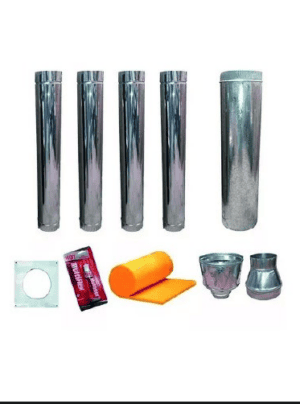 Kit Básico Techo Inox De 4