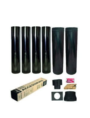 Kit Techo Negro 10" Enlozado