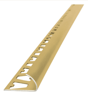Atrim Guardacanto Arco Aluminio 10 mm x 2,5 m Oro Brillante
