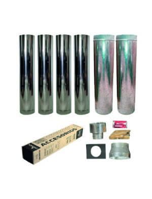 Kit Básico Techo Inox De 6
