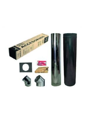 Kit Complemento Pared Inox De 6