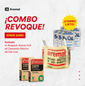 Combo REVOQUE 20m2