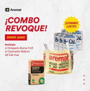 Combo REVOQUE 20m2