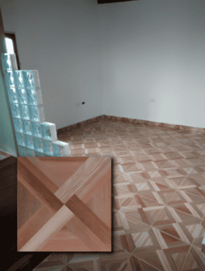 Ceramica Entramada Marrón 35x35cm. Precio por caja (2,20m2).