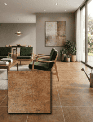 Ceramica Grafiatto Marrón 35x35cm. Precio por caja (2,20m2).