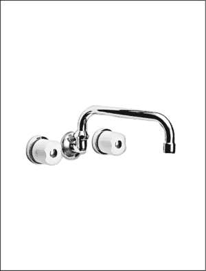 Griferia Cocina Embutido Alto Canneo