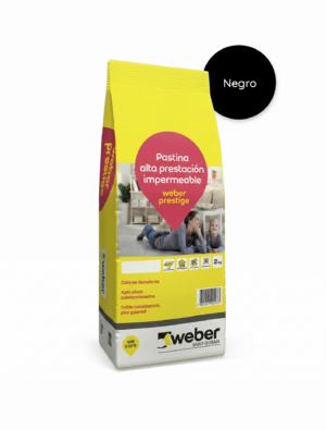 Pastina Prestige Negro Weber x2kg