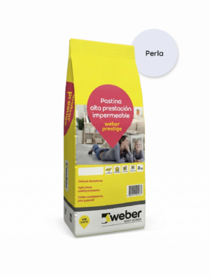 Pastina Prestige Gris Perla Weber x2kg