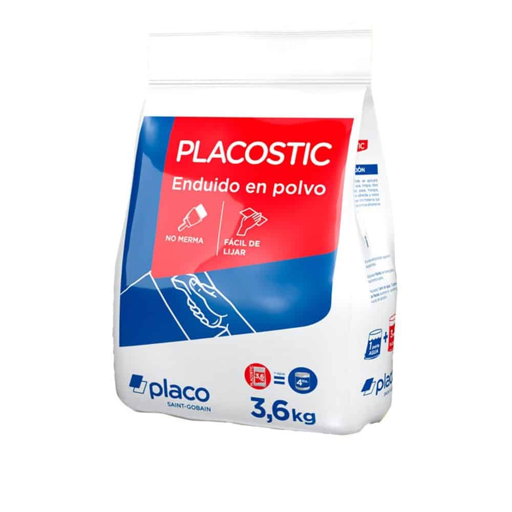 Placostic Masilla en polvo x3,6kg