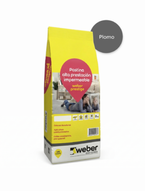 Pastina Prestige Plomo Weber x2kg