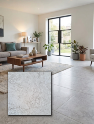 Porcelanato Kairo Gris 53x53cm. Precio por caja (2m2).