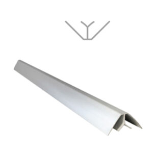 PERFIL ANGULO PVC INTERNO BL X 3 MTS